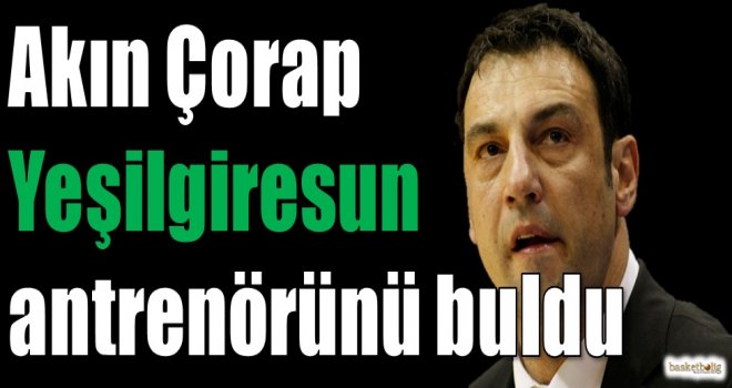 Akın Çorap Yeşilgiresun Belediyespor antrenörünü buldu