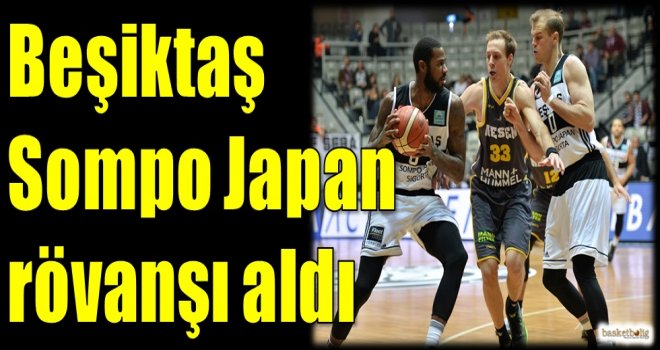 Beşiktaş Sompo Japan rövanşı aldı