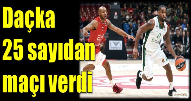 Daçka 25 sayıdan maçı verdi...