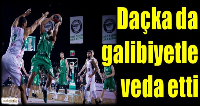 Daçka da galibiyetle veda etti