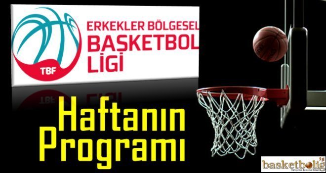 Erkekler Bölgesel Basketbol Ligi'nde 7.hafta Programı