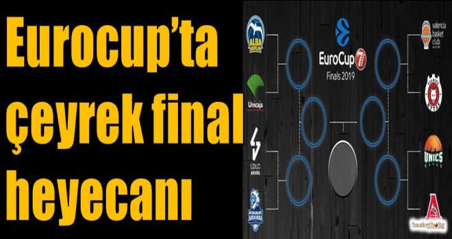 Eurocup'ta çeyrek final heyecanı