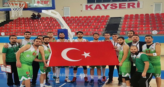 Gemlik Basketbol, Kayseri'de galip