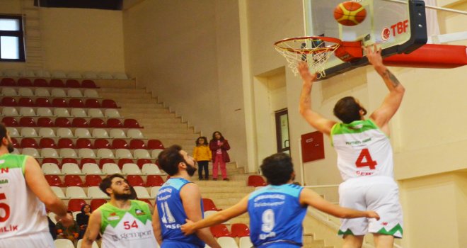 Gemlik Basketbol, Orhangazi Belediyespor'u ikiye katladı