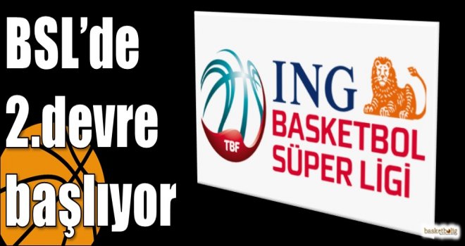 ING Basketbol Süper Ligi'nde 2.devre başlıyor