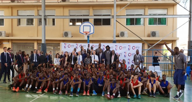 NBA ve Fransız Kalkınma Ajansı Afrikalı gençlerin gelişimi için iş birliği yapacak 