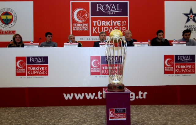 Royal Halı Türkiye Kupası finali basın toplantısı yapıldı
