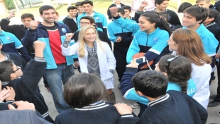 Jon Diebler öğrencilerle buluştu