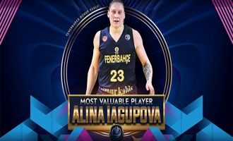 Kadınlar EuroLeague’de MVP Alina Iagupova
