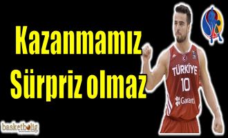 Mahmutoğlu: Kazanmamız sürpriz olmaz