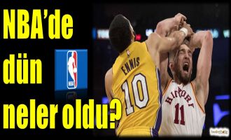 NBA'de dün neler oldu?