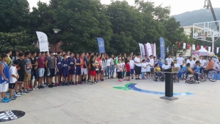 Ordu'da sokak basketbolu  heyecanı