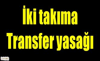 TBF'den iki takıma transfer yasağı!