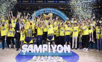 Türkiye Basketbol Süper Ligi'nde şampiyon Fenerbahçe Beko