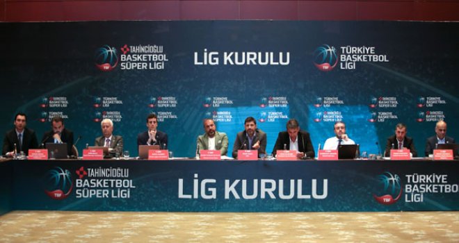 Türkiye Basketbol Ligi Lig Kurulu yapıldı