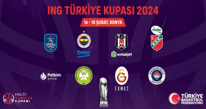 Türkiye Kupası'nda mücadele edecek takımlar belli oldu