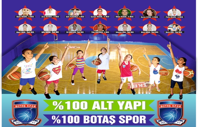  Botaş'tan Altyapı Seçmeleri 