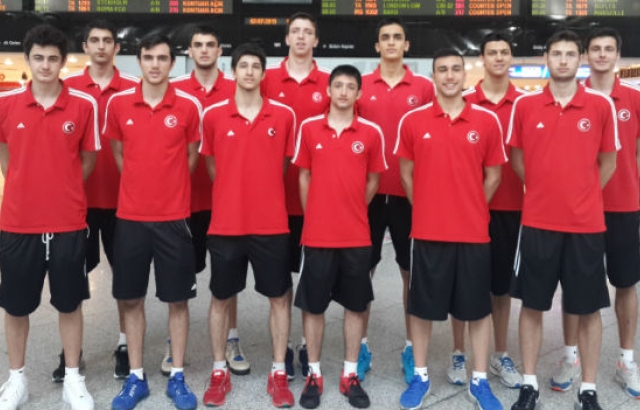  U18 Genç Erkek Milli Takımı Fransa'ya Gitti 