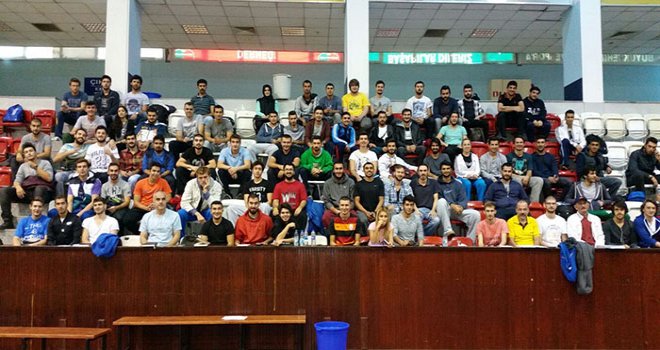 1. Kademe E Antrenör kursu 163 kişiyle devam ediyor