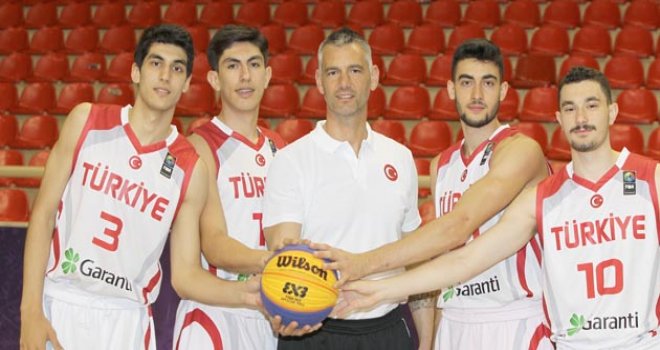 3x3 U18 Erkek Takımı kampa girdi