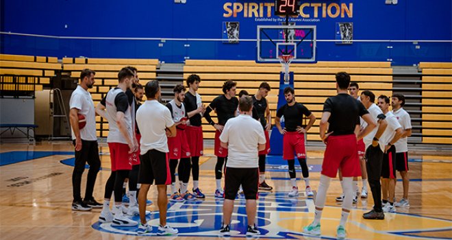 A Erkek Milliler Kanada'da çalıştı