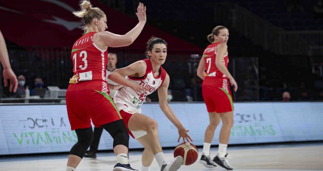 A Kadın Milliler Belarus'u yendi