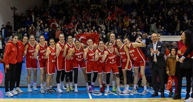 A Kadın Milliler namağlup Avrupa Şampiyonası'nda