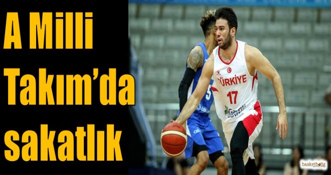 A Milli Takım'da sakatlık...