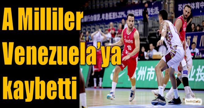 A Milliler Venezuela'ya kaybetti