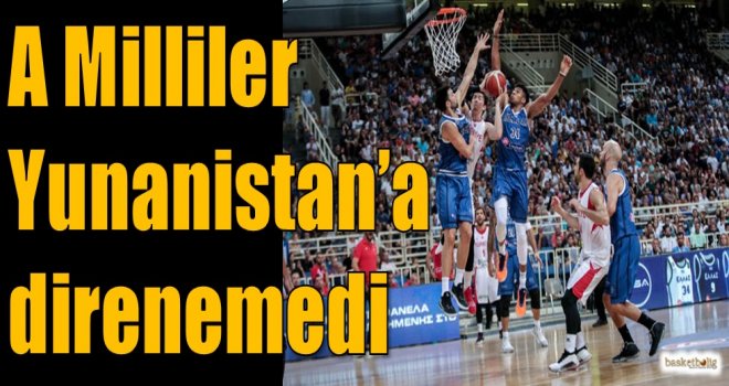 A Milliler Yunanistan'a direnemedi