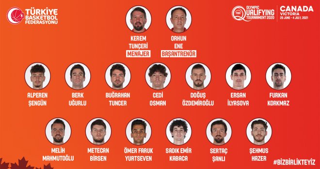 A Millilerin Olimpiyat Elemeleri kadrosu açıklandı