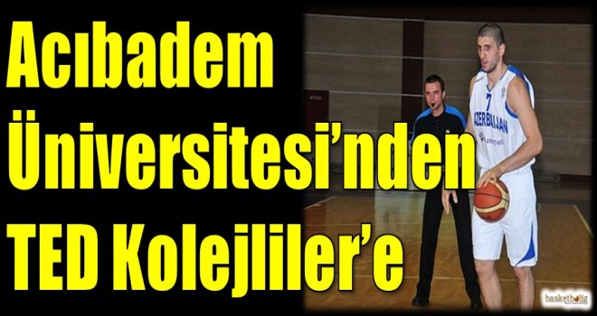 Acıbadem Üniversitesi'nden TED Kolejliler'e