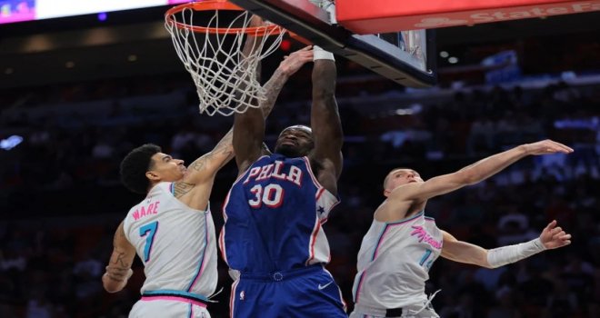 Adem Bona'nın double double performansı 76ers'a yetmedi
