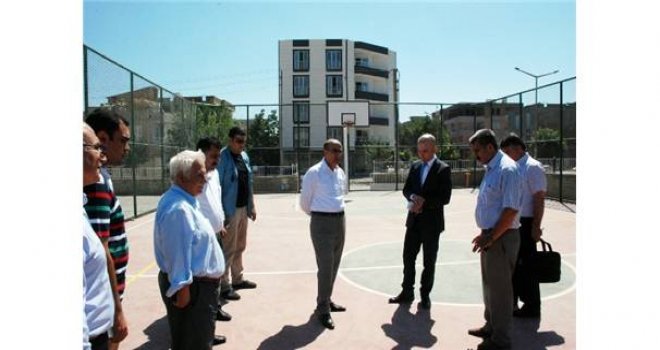 Adıyaman'da Basketbol Sahasız Okul Kalmayacak