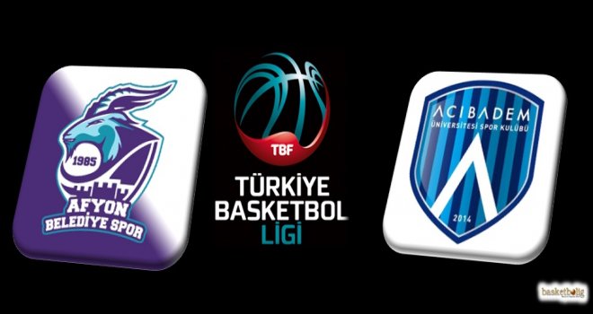 Afyon Belediyespor, Acıbadem Üniversitesi'ne şans tanımadı