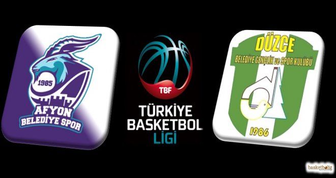 Afyon Belediyespor, Düzce engelini aştı