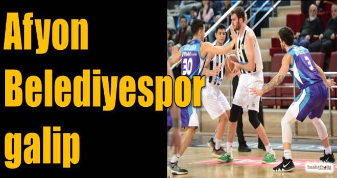 Afyon Belediyespor galip