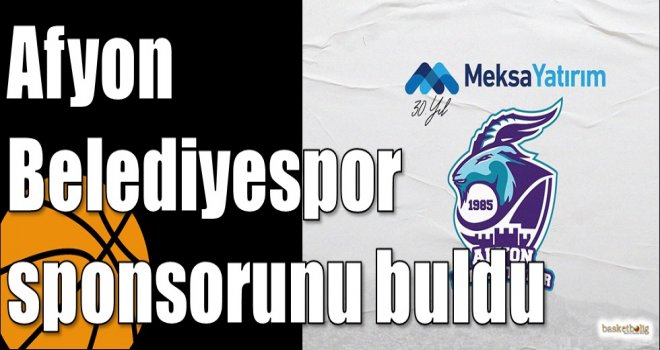 Afyon Belediyespor sponsorunu buldu
