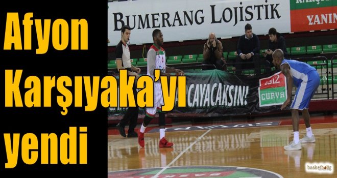 Afyon, Karşıyaka'yı yendi