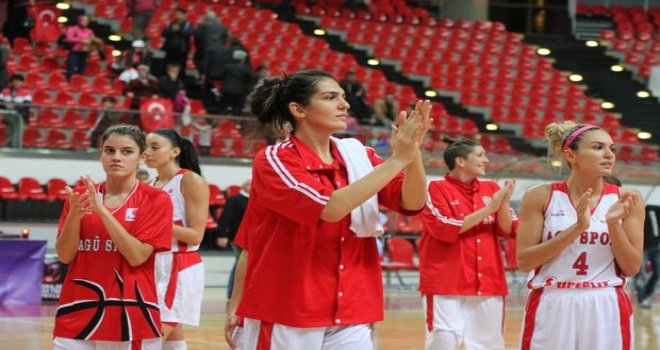 AGÜ Spor evine mağlup olarak Euroleague'e veda etti