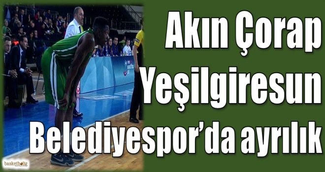 Akın Çorap Yeşilgiresun Belediyespor'da ayrılık