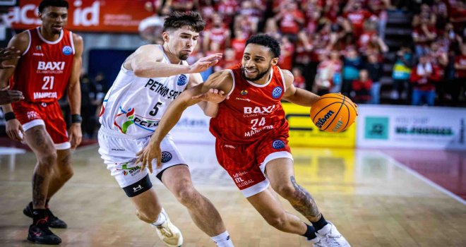 Aliağa Petkimspor, Manresa'ya kaybetti