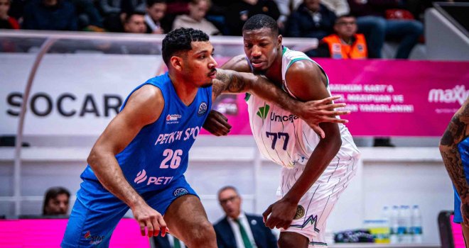 Aliağa Petkimspor, Unicaja'dan 52 fark yedi