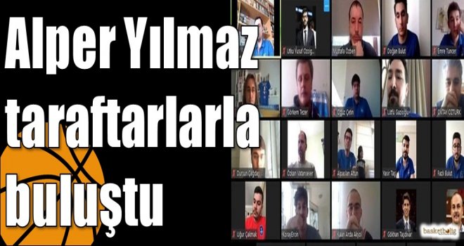 Alper Yılmaz taraftarlarla buluştu
