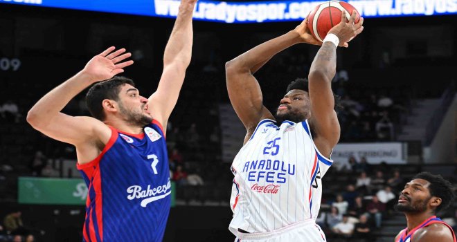 Anadolu Efes, Bahçeşehir'e şans tanımadı