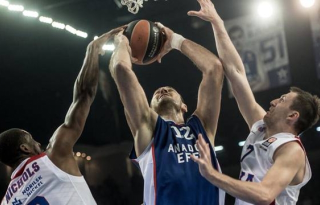 Anadolu Efes, CSKA deplasmanında