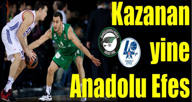 Anadolu Efes, Daçka'yı yine mağlup etti