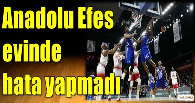 Anadolu Efes evinde hata yapmadı