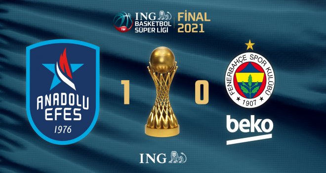 Anadolu Efes-Fenerbahçe Beko finalinde 2.raunt
