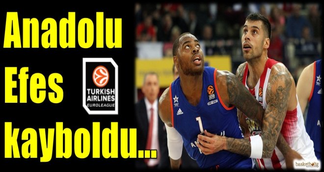 Anadolu Efes kayboldu...